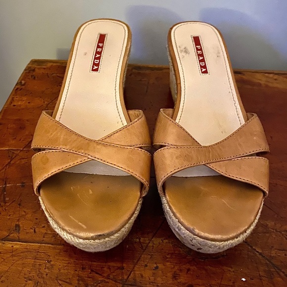 Prada Platform Sandals - Picture 1 of 4